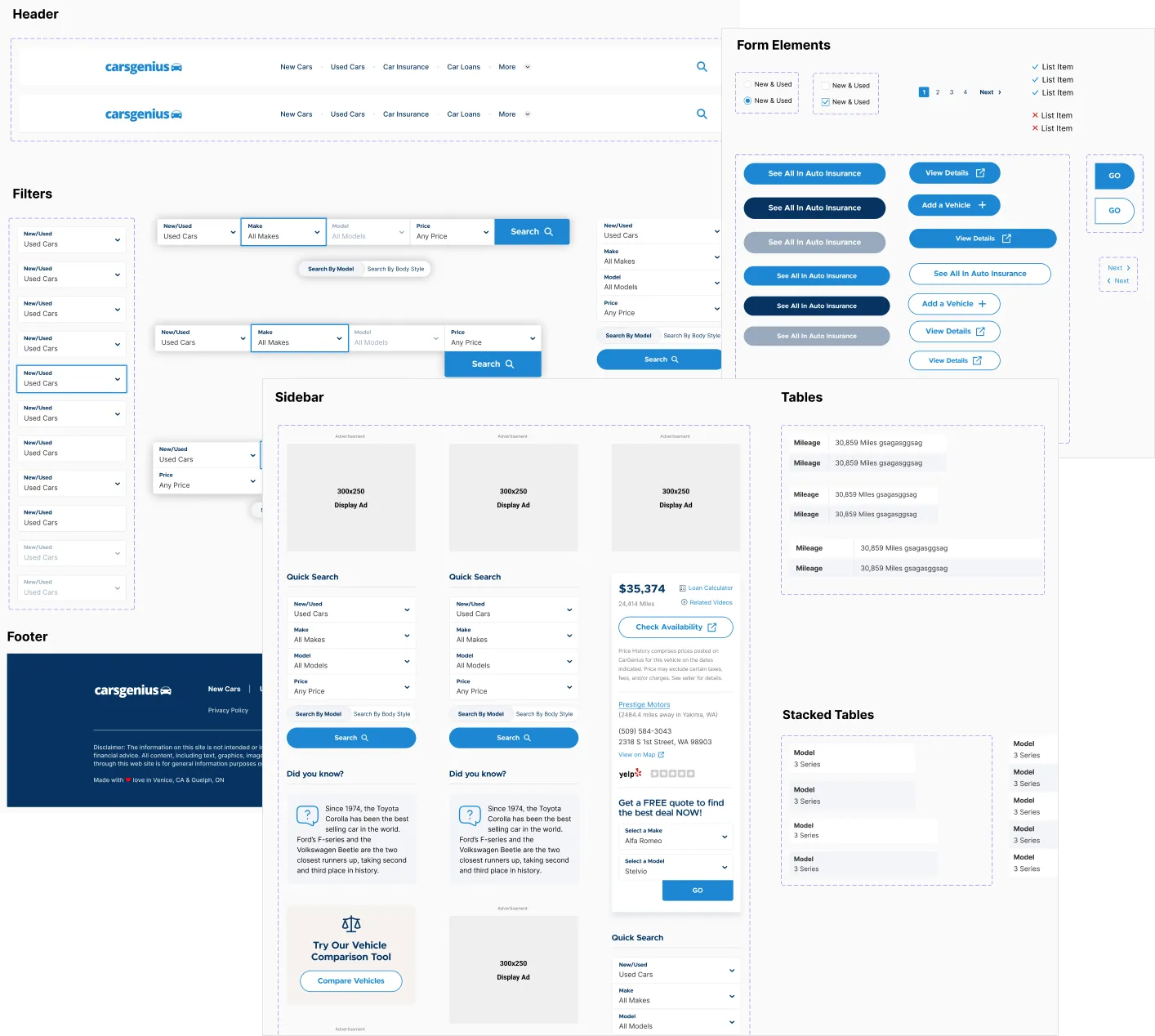 CarsGenius Design System