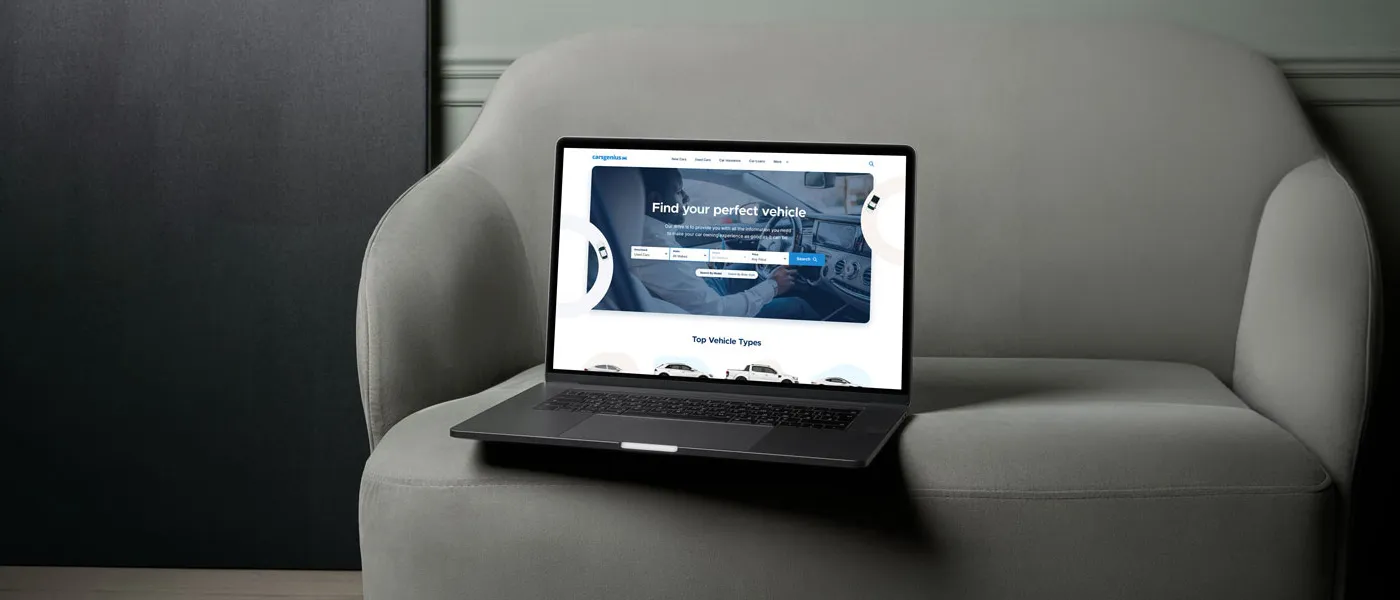 CarsGenius UI Overview