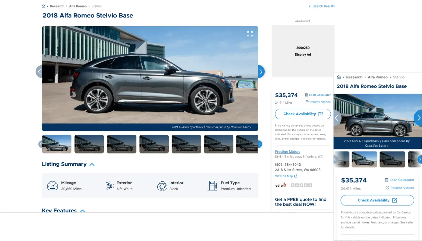 CarsGenius vehicle finder group 4