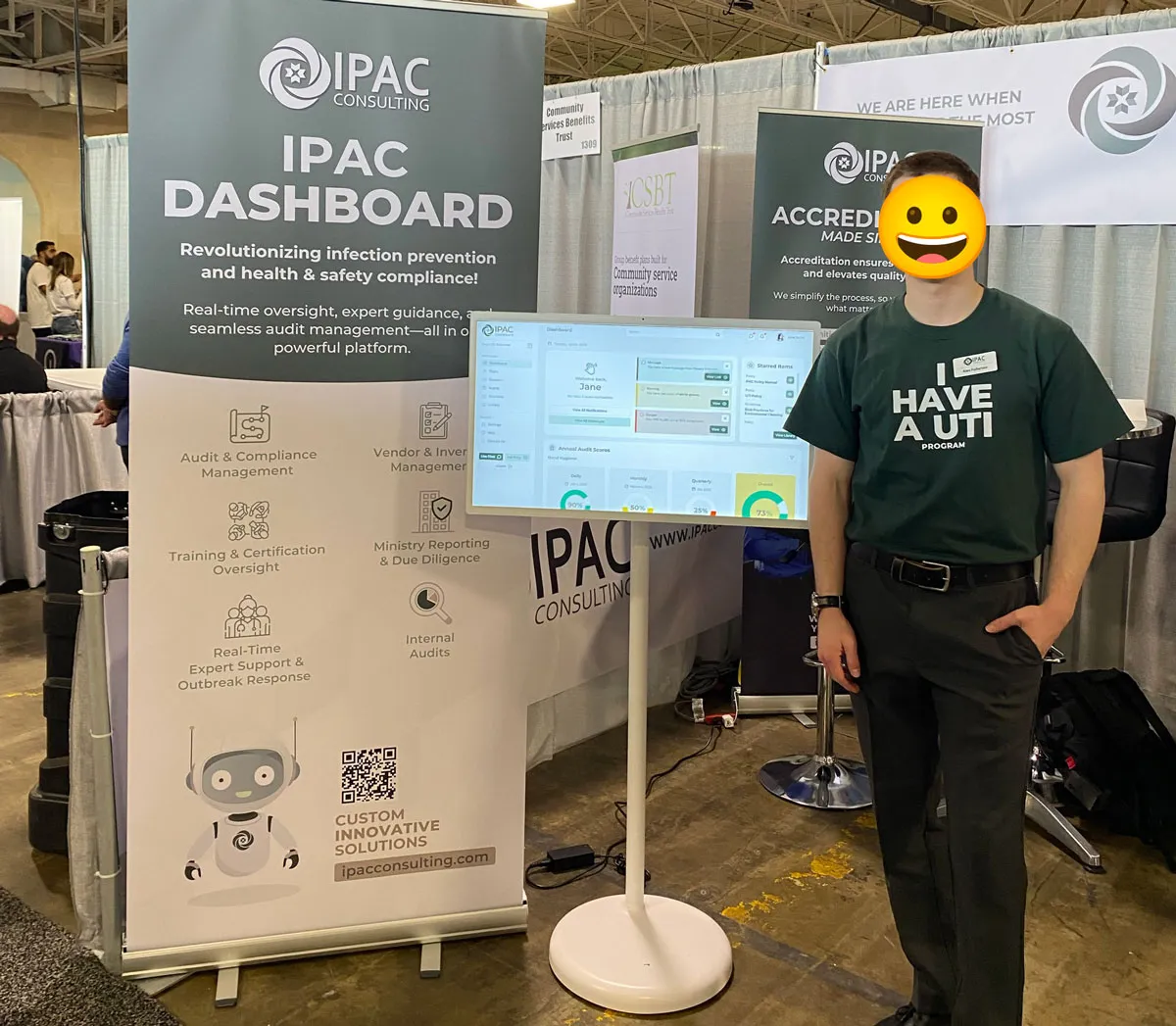 Dashboard demo at conference