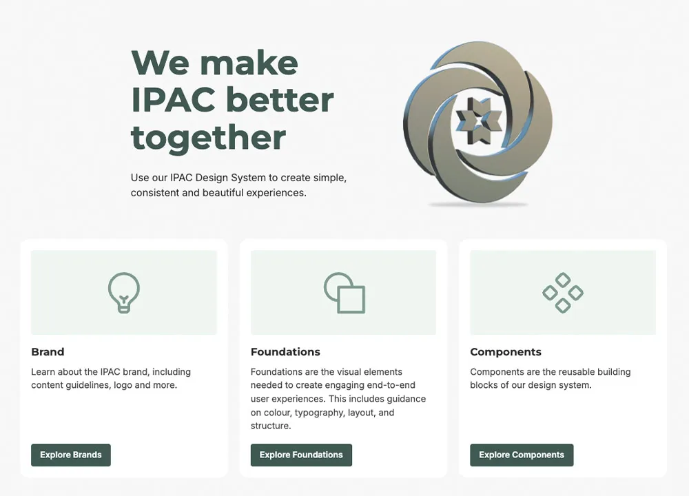 IPAC Design System Structure