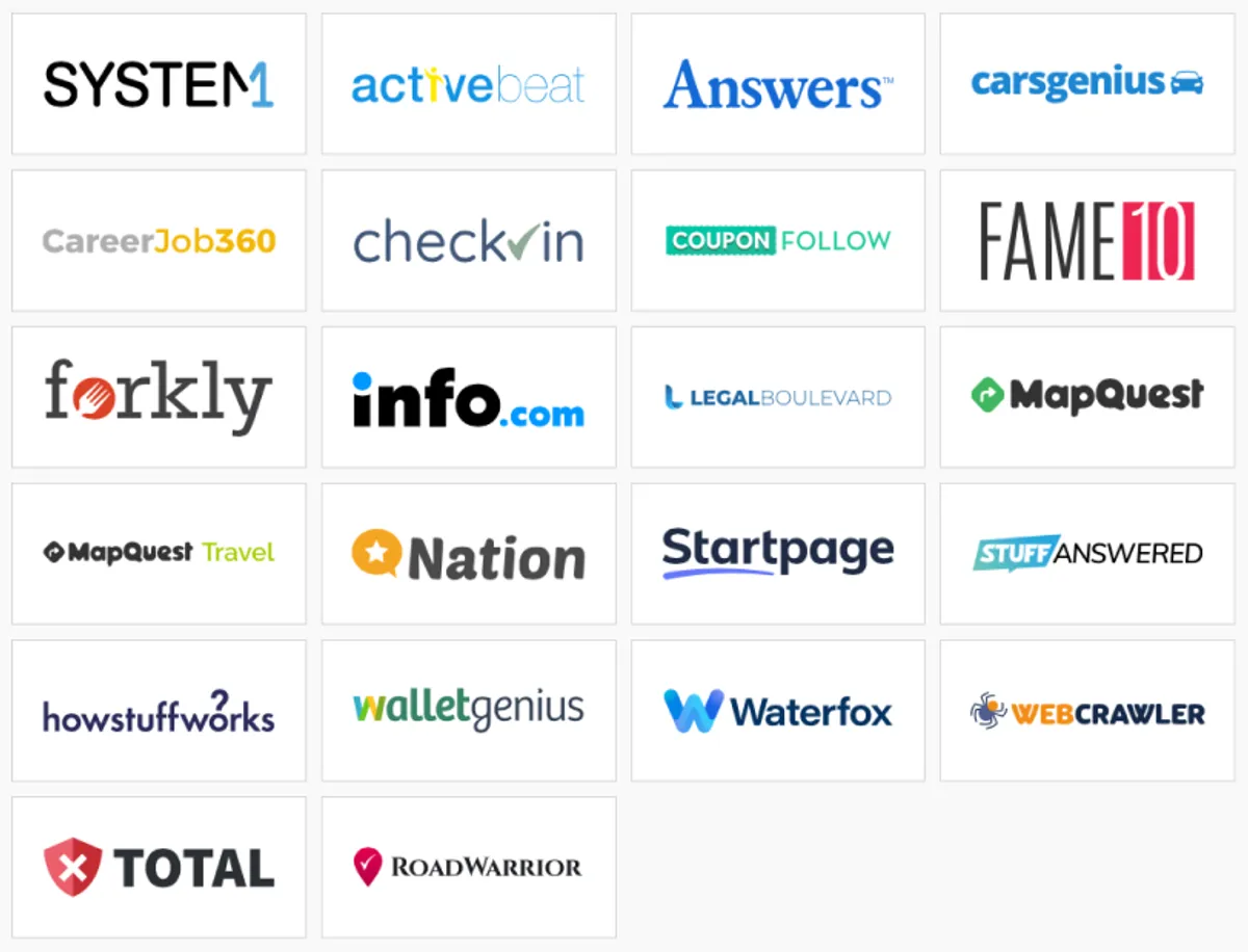 System1 design portal logos