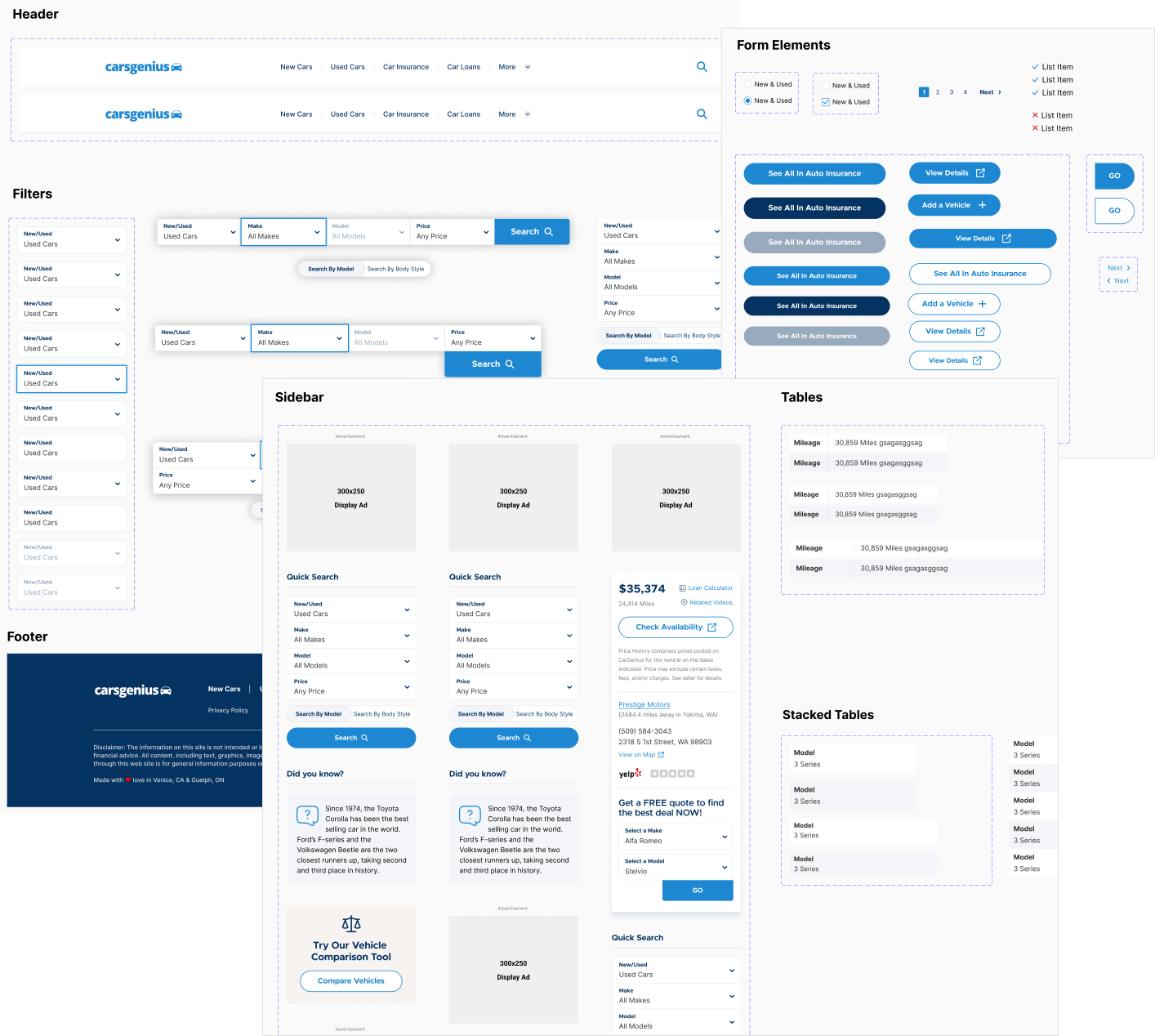 CarsGenius Design System